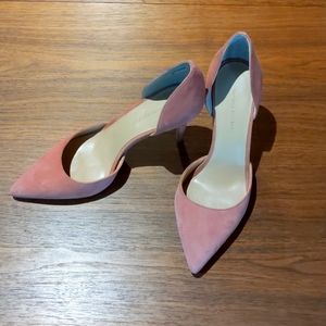Banana Republic Pink Suede Heels